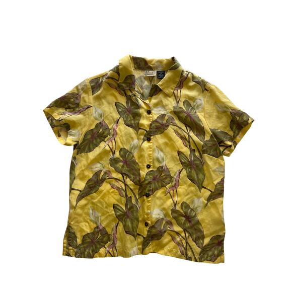 Vintage Pataloha Patagonia Hawaiian Shirt Women's size 10 - Picture 1 of 8